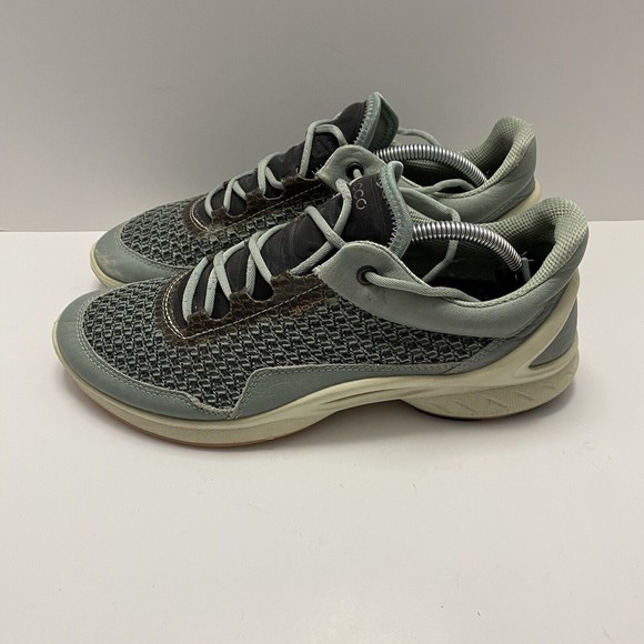 Ecco Shoes - ECCO Sport Biom Fjuel Lace Shoes Ice Flower Green US Women’s Size 8 EUC